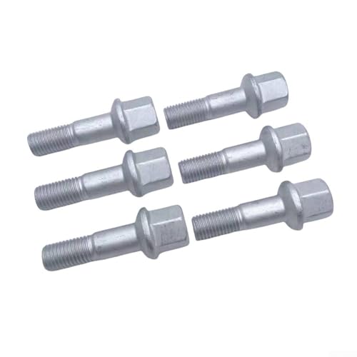 6 tornillos antirrobo para neumáticos Mercedes W124, W201, W203 diseñados para un ajuste seguro y un rendimiento duradero