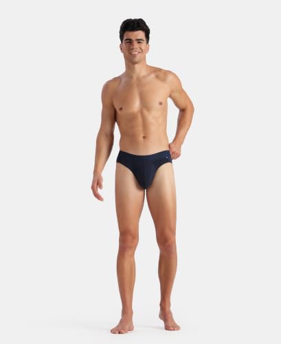 Image of Jockey US59 Men Super Combed Cotton Elastane Stretch Solid Brief