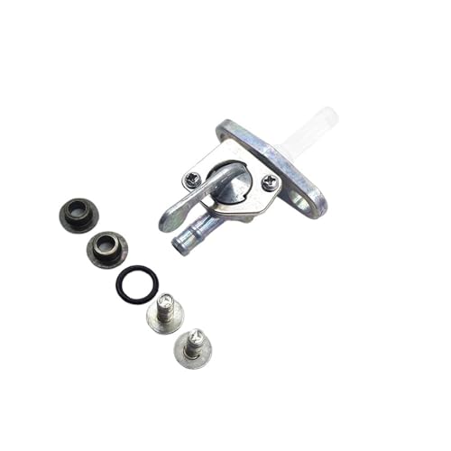 Grifo de gasolina de moto compatible con Honda CR250 450 llave de purga de tanque de 2 tiempos