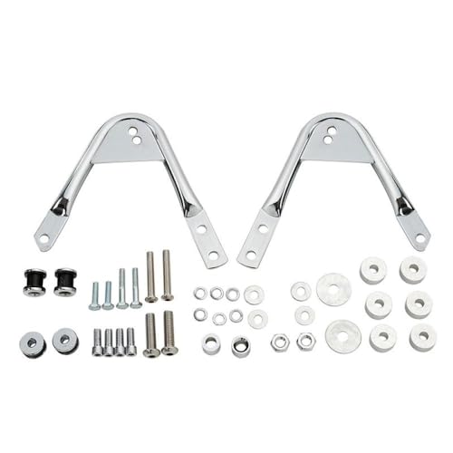 Kit d'amarrage chrome pour FL Touring 1997-2008 | Finition miroir et acier haute résistance