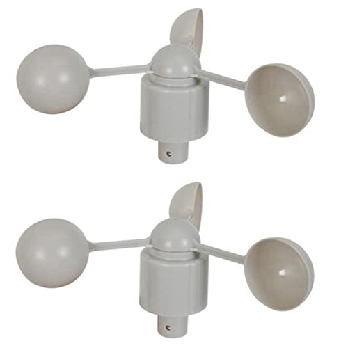 Bloepum 6X WH-SP-WS01 Anemometer Wind Speed Measuring Instrument Wind Speed Sensor for Anemometer