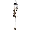 Yosoo Wind klokkenspel 4 buizen 5 klokken metalen buizen windbell kerk thuis tuin tuin buiten opknoping decoraties…