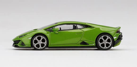 MINI GT 1/64 ランボルギーニ ウラカン GT マジックグリーン Amazon | MINI GT 1/64 ランボルギーニ ウラカン EVO Verde Mantis