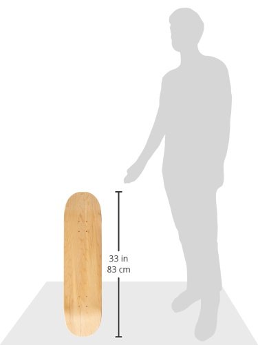 Moose Blank 7.63\" Skateboard Deck (Natural) - Thumbnail 2