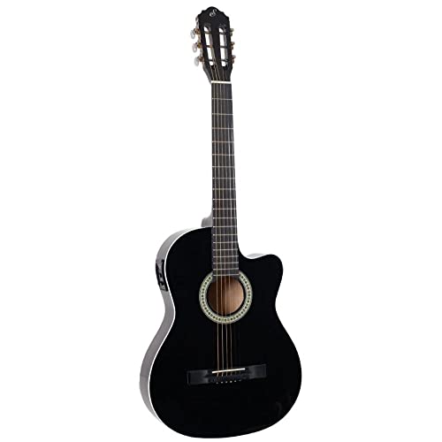 Qual a Melhor Guitarra para Iniciantes de 2025? Melhores Ranking 5 Violao Eletrico Flat Aco Sf-14 Ceq Bk