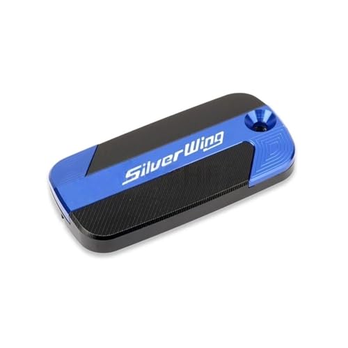 Tapa líquido Frenos Motocicleta Tapa del depósito de líquido de Freno Delantero, Tapa del depósito de Aceite, Cubierta del Cilindro Maestro, Compatible para FCS 600 Silverwing (2001-2011)