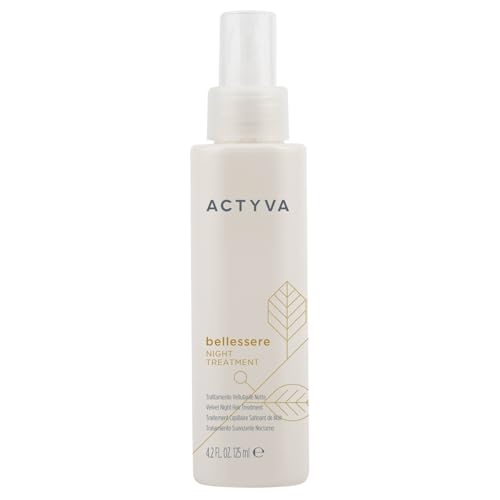 Actyva – Bellessere Night Treatment, tratamiento nocturno para el cabello con acción aterciopelada con aceites de argán y lino, sin aclarado, 125 ml