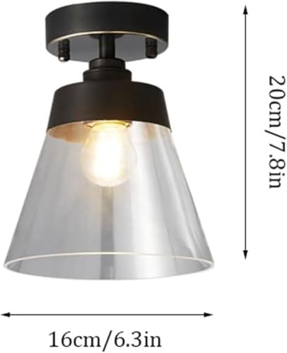 Lámparas de techo modernas para iluminar y decorar la entrada y el pasillo de tu casa 7