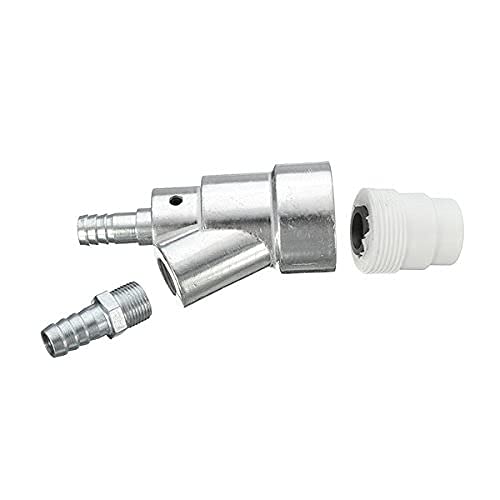 EsportsMJJ 35X20Mm Air Sandblaster Gun Kit De Tubo con Boquilla De Carburo De Boro - 6mm