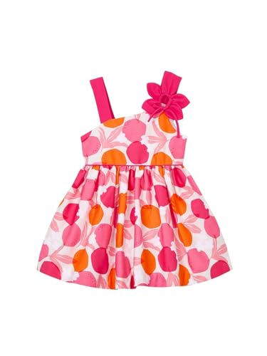 Mayoral Vestido Asimetrico Flor para niña 3 años (98cm)