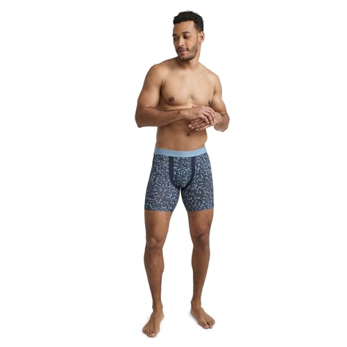 Jockey Men's Underwear Chafe Proof Pouch Cotton Stretch 6" Boxer Brief - 3 Pack, Nocturne Camo, L4