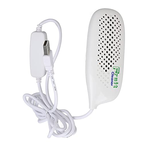 Fruit and Vegetable Washing Machine, Automatic Food Purifier, Double Sided Hole Vegetable Cleaner Device for Home Kitchen Picnic Travel