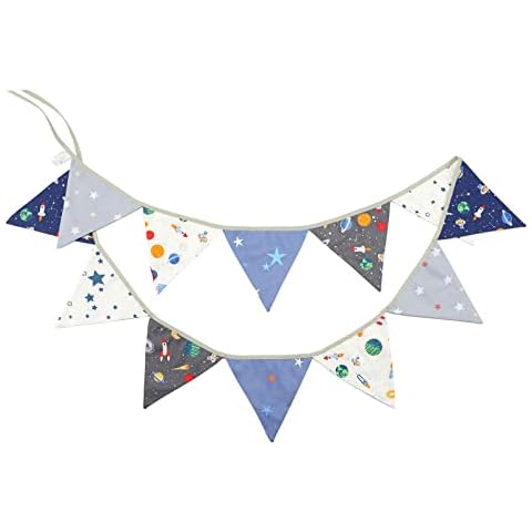 G2PLUS Universe Space Fabric Bunting Banner Cover