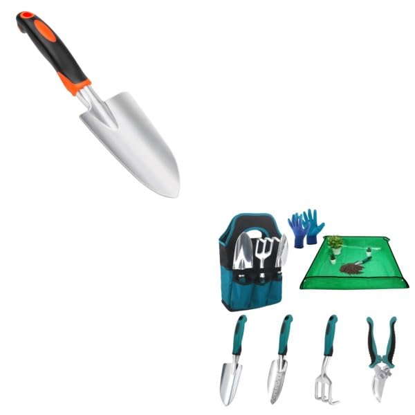 Juego de Herramientas de Jardín MEACHEER con Pala y Bolsa