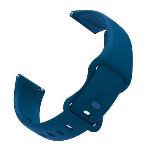 Image of YODI New Edition Soft Silicone Classic Strap Band For Redmi Watch 5 Lite Only [ Not for Any Other Models] (DUAL CLOSER TEAL)