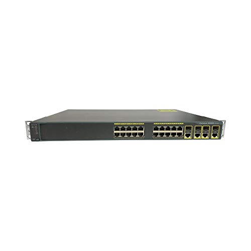  Cisco ws-c2960g-24tc-l Catalyst 2960 24-port POE 10/100/1000 Switch
