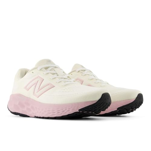 New Balance Women's Fresh Foam X EVOZ V4 Running Shoe, Sea Salt/Angora/Twilight Haze, 11