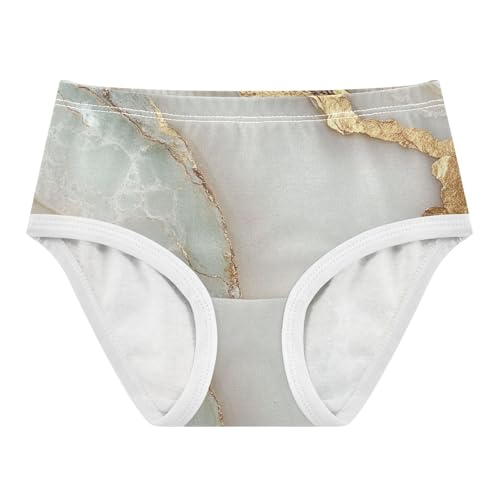 Underwear Soft and Breathable Panties Organic Underpants for Girls in Sizes 2T,3T, 4T, 5T, 6Y and 8Y