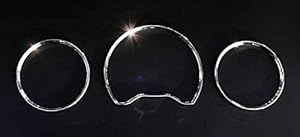 Chrom Tachoringe Blenden Mercedes W210 W202