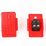 FULIHUA Accelerator Foot Pedal Electric Switch Accessories for Kids Power Wheels Children Electric Ride On Toy Car Replacement Parts Black 6-pin Socket