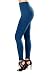 SEJORA Fleece Lined Leggings High Waist Compression Slimming Warm Opaque Tights (One Size, Dark Teal)
