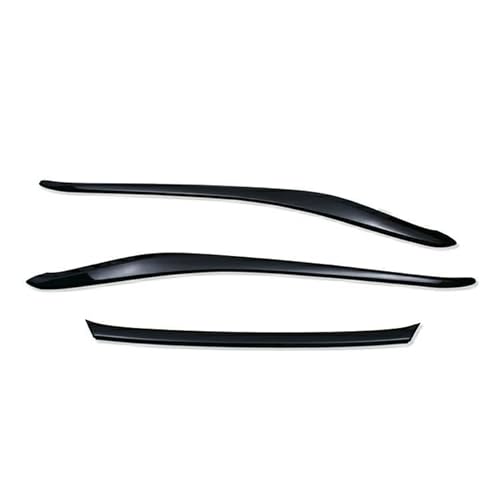 APLAB ハリアー 80系 2020(R2).6 - フロントバンパーモールディングパネル UP ブラック カーボン調 ホワイトパール カスタム ドレスアップ エクステリア カーパーツ (ブラック)