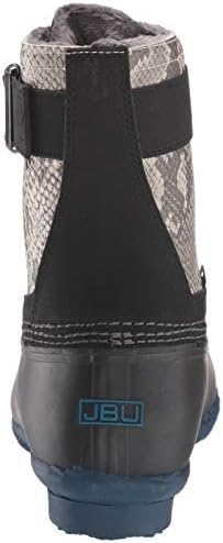 JBU by Jambu Women's Calgary Weather Ready Rain Boot, Black Python/Navy, 10 M US | Image 2