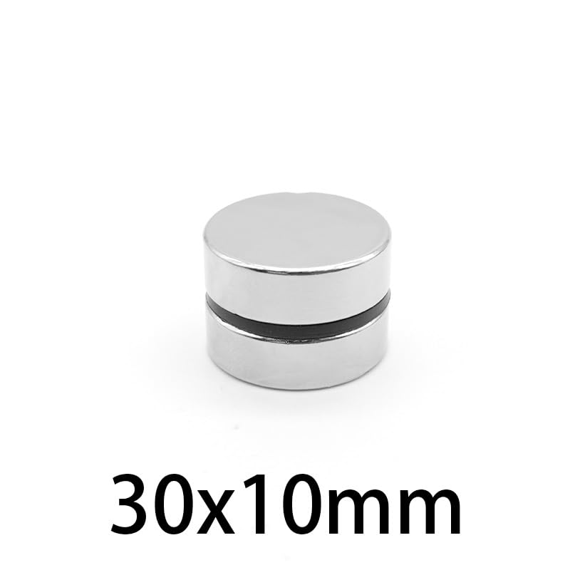 1-5PCS 30x10mm Circular 30mmx10mm Thick Neodymium Dia 30 * 10mm Permanent NdFeB Magnetic 30 * 10 Magnet(3pcs)