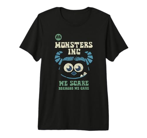 T-shirt Monsters Inc vert pour vos sorties décontractées et soirées cinéma Pixar