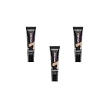  L\'Oréal Paris Base de maquillaje Total Cover 24 Beige Doré, Juego de 3 (3 x 35 ml)