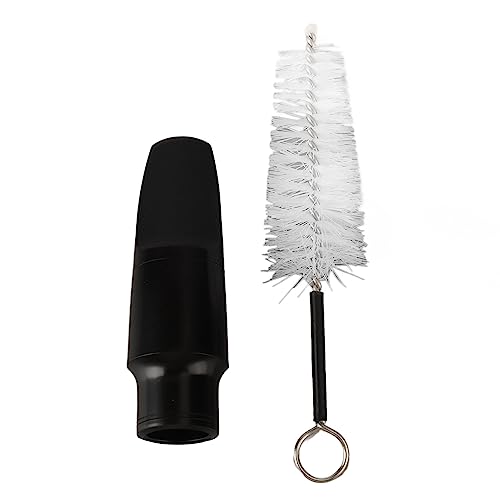 Embouchure saxophone soprano plastique - embout clair et durable pour haute fréquence - accessoire facile à utiliser pour musiciens débutants et confirmés