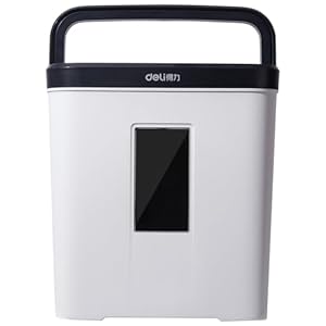 4 x 25 mm kruisgesneden papierversnipperaar/versnipperaar (5 vellen) – Ref. 9939 – merk DELI