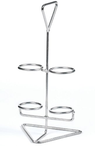 Fletchers' Mill Pump and Grind Table Top Stand, Perfect For Holding Two Pump & Grind Mills