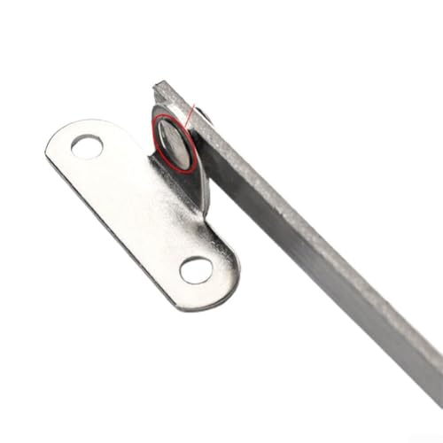 2 barre di attività in acciaio inox per supporto armadietto, design pieghevole per una facile gestione