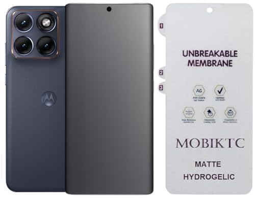 Image of Edge To Edge Coverage Screen Guard for Motorola Edge 70 Fusion 5G Unbreakable Membrane Diamond Quality Film Screen Protector [Front Screen Guard] - Matte