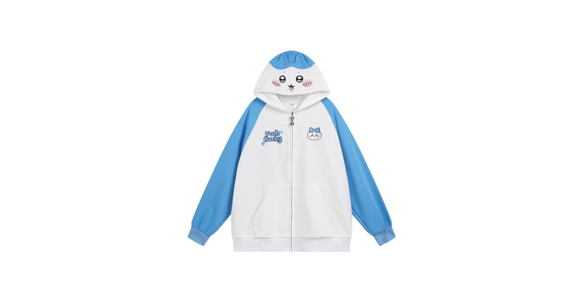 ちいかわ様COS襟付きコットンカージャケット【ハーフコート】レディース新品未使用 ちいかわ様COS襟付きコットンカージャケット【ハーフコート