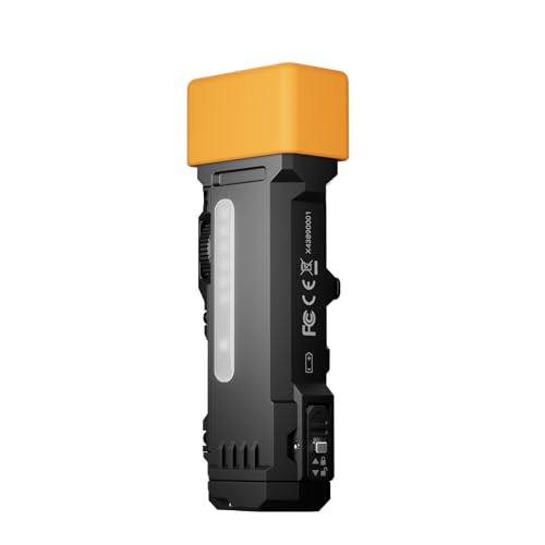 Image of WUBEN AC3 Flashlight Diffuser Durable, Lamp Caps for X2Pro /X4 Flashlight, for Camping, Emergencies and Outdoor (Orange)