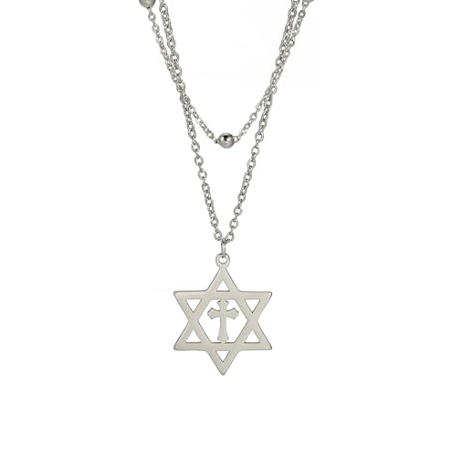 Collier étoile de David juif pour femme, le cadeau spirituel parfait avec boîte à bijoux