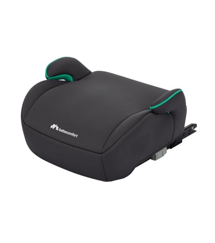 Bebeconfort Gaia i-Fix Rialzo Auto per bambini, Seduta auto bambini, seggiolino auto isofix, Seggiolino auto compatto e leggero, 128-150 cm, dai 6 ai 12 Anni (22-36 kg), Mineral Graphite