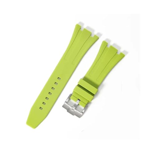 27mm 28mm 30mmラバーストラップロイヤルオークオフショア15710 15703 26471 26474 15706ソフトシリコーンウォッチバンドGa2100リファイトベルト