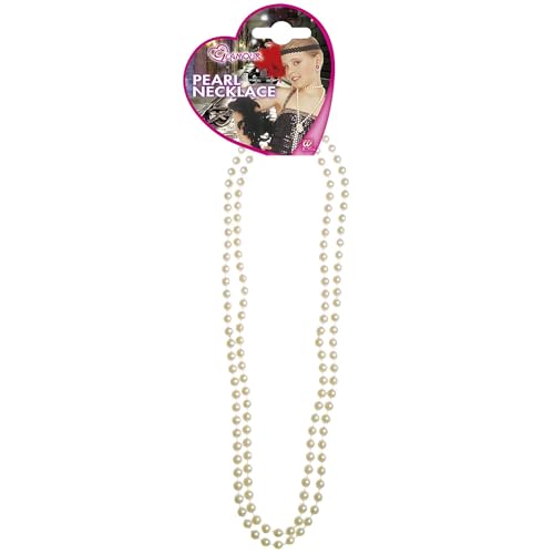 Collier de perles de longueur 57 cm au style glamour Widmann