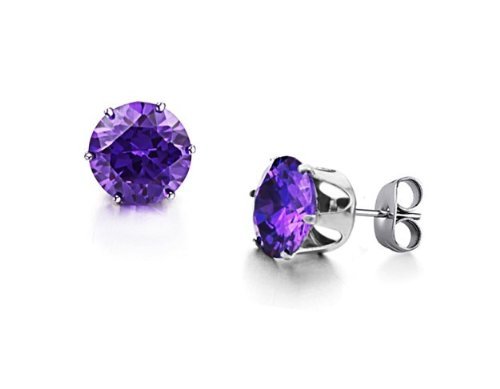 Aegean Jewelry Titanium Lady's Charming Stud Earring with a Gift Box and a FREE Small Gift