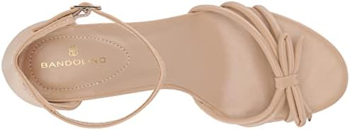 Bandolino Women's Paisler Heeled Sandal, Buff Nude 110, 8 | Image 4