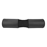 SPYMINNPOO Protector de Empuñaduras con Mancuernas NBR para Hombros y Cuello, Diseño Antideslizante para Desarrollo Muscular, 17,7 X 3,9 X 1,4 Pulgadas, Recomendado para Asistentes Al Gimnasio