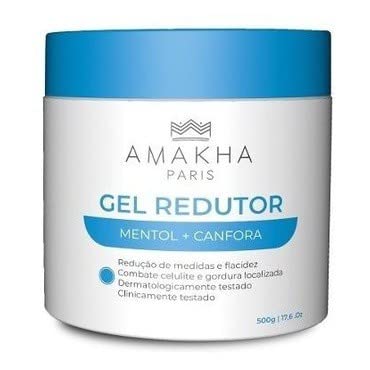 AMAKHA PARIS Gel Redutor de Gordura para Uso Corporal, Flacidez, Gordura Localizada, Celulite - Adultos Feminino
