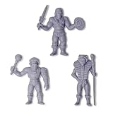 Masters of the Universe M.U.S.C.L.E. 3-Pack: He-Man,Teela, Man-at-Arms