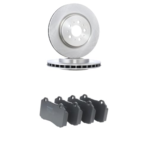 RIDEX Kit de discos de freno y pastillas 3405B2292 Ø330mm Eje delantero sin tornillos ventilado