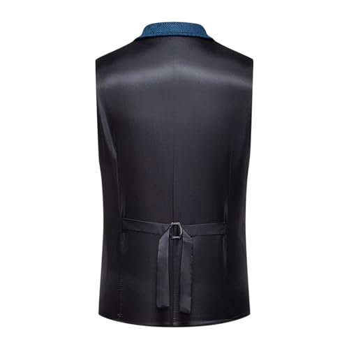 Mens Suit Vest Slim Fit Corduroy Formal Dress Casual Waistcoat with 3 Real Pockets V Neck Business for Suit or Tuxedo3