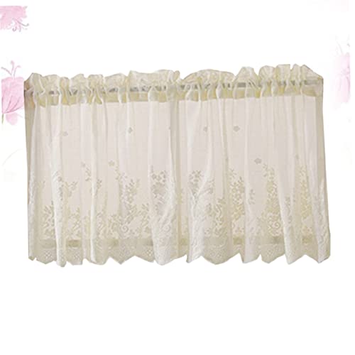 Cortinas cortas de encaje Cabilock para evitar miradas vecinas en el balcón 4