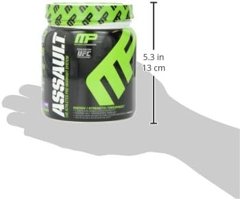 Muscle Pharm Assault Pre-Workout System, Grape Blast, 0.96 Pound